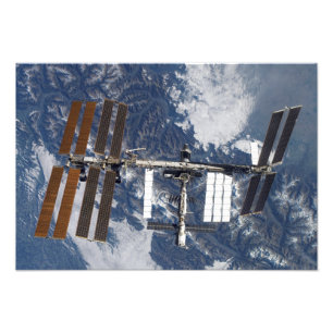 International Space Station 9 Photo Print