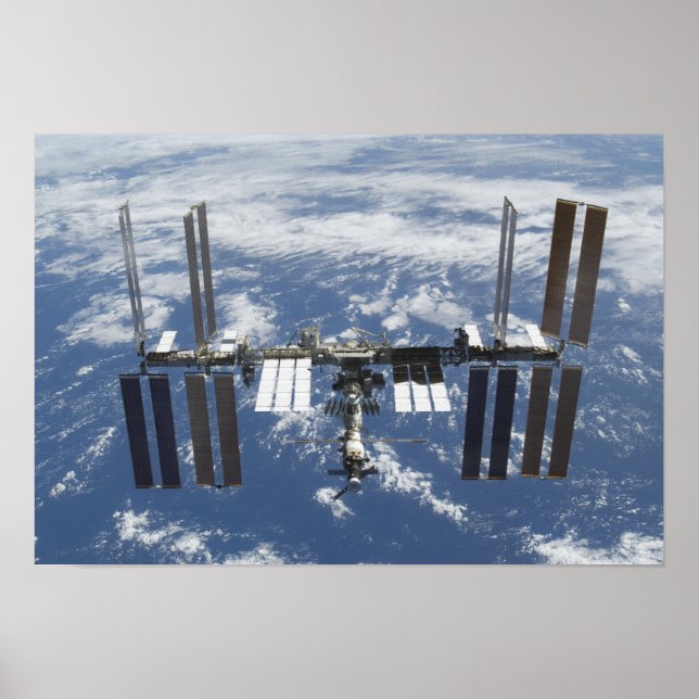 International Space Station in orbit 2 Poster (Front)