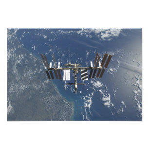 International Space Station in orbit 3 Photo Print