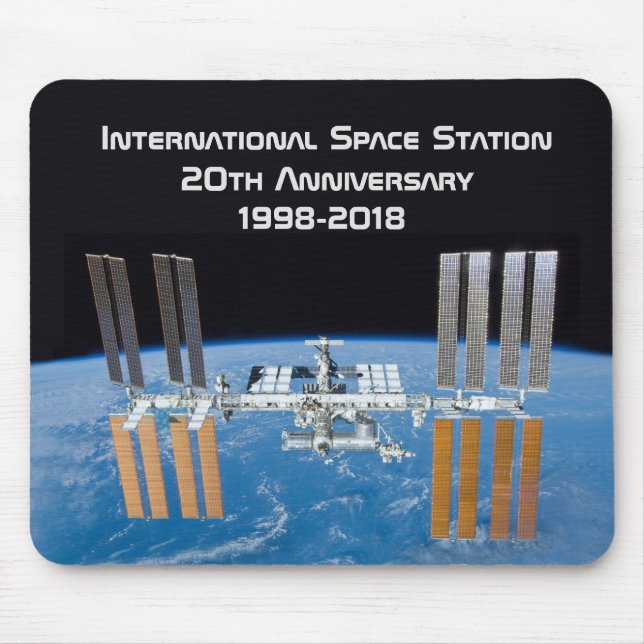 International Space Station ISS 20th Anniversary Mouse Mat (Front)