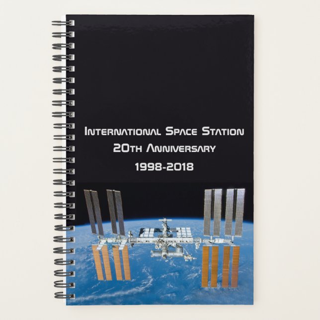 International Space Station ISS 20th Anniversary Planner (Front)