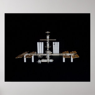 International Space Station (ISS) Poster