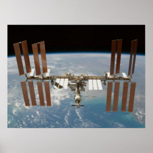 International Space Station (ISS) Poster