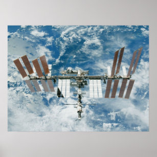 International Space Station (ISS) Poster