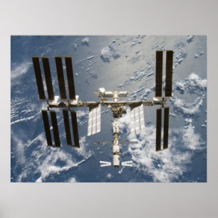International Space Station (ISS) Poster