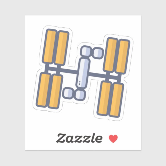 International Space Station (ISS) Sticker (Sheet)