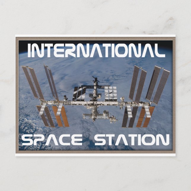 International Space Station Postcard (Front)