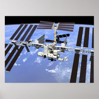 International Space Station Poster