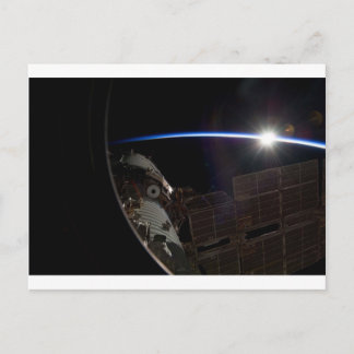 International Space Station -- Seen from Atlantis Postcard