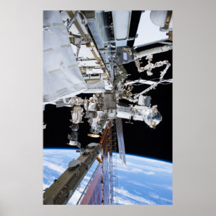 International Space Station Starboard Truss Poster