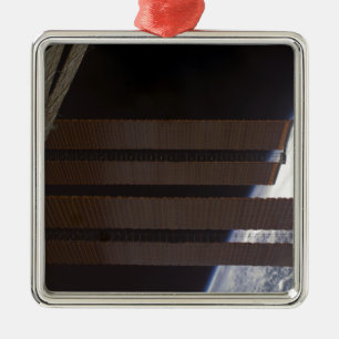 International Space Station's solar array panel Metal Tree Decoration