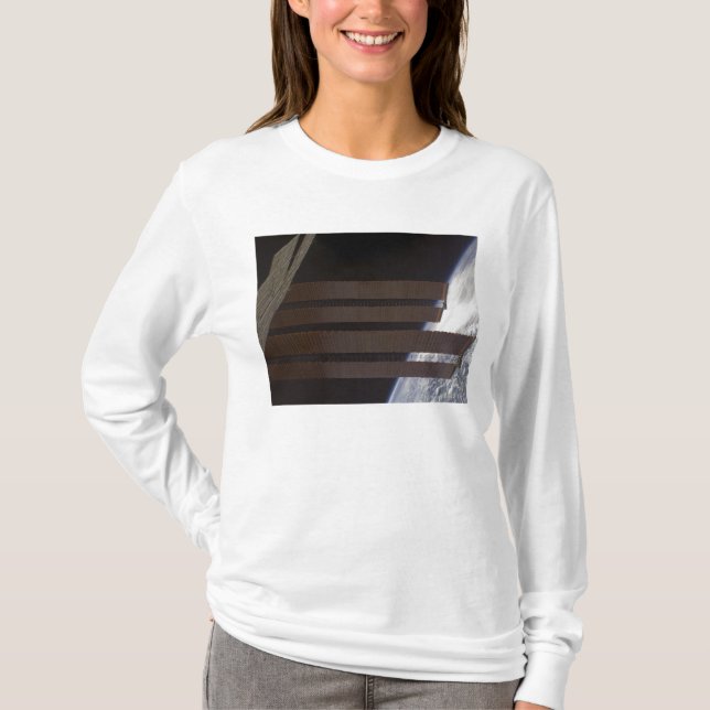 International Space Station's solar array panel T-Shirt (Front)