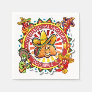 International TACO Day Napkins