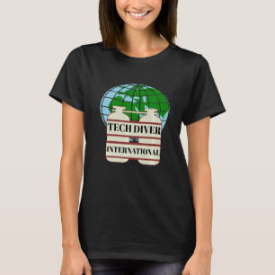 INTERNATIONAL TECHNICAL DIVER WORLD MAP T-Shirt
