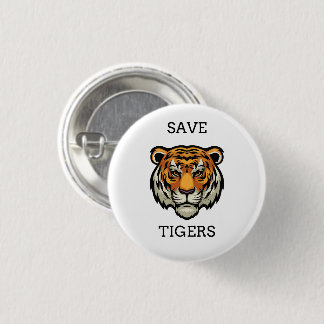 international tiger day Classic save tigers 3 Cm Round Badge