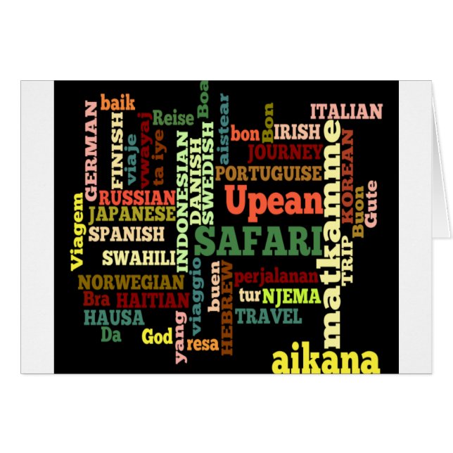 International Travel Blessings (Front Horizontal)