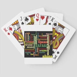 International Travel Blessings Playing Cards