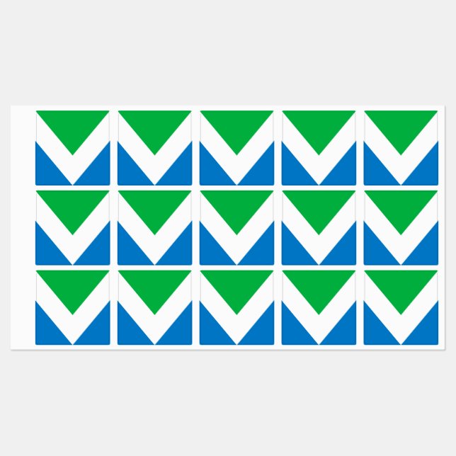 International Vegan Flag (Sheet)