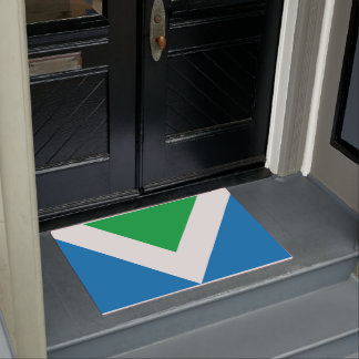 International Vegan Flag Doormat