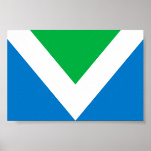 International Vegan Flag Poster