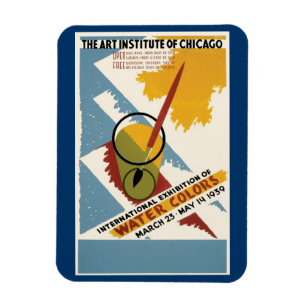 International Water Colour Exhibition Magnet