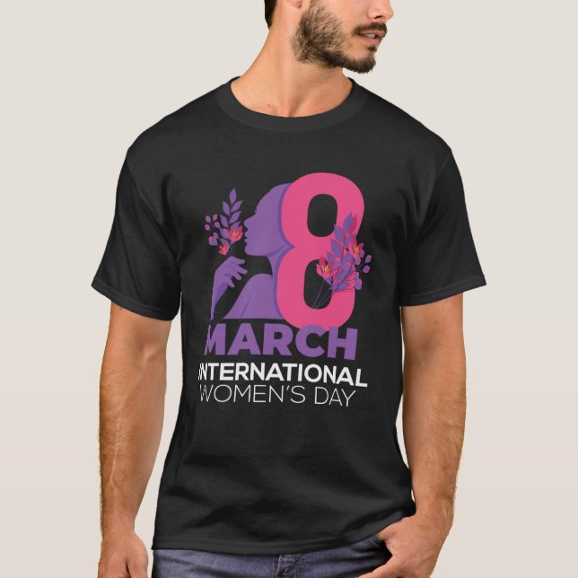 International Women s Day 2023 Women s Day Embrace T-Shirt (Front)