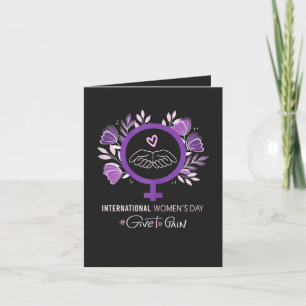 International Women’s Day 2026 March 8 Holiday Card