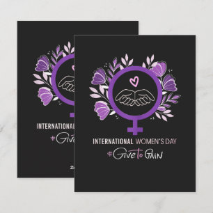 International Women’s Day 2026 March 8 Holiday Card