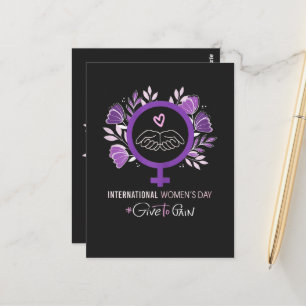 International Women’s Day 2026 March 8 Postcard