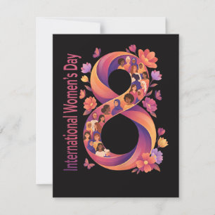 International Women’s Day 8 March Holiday Card