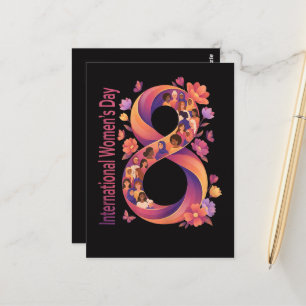 International Women’s Day 8 March Postcard