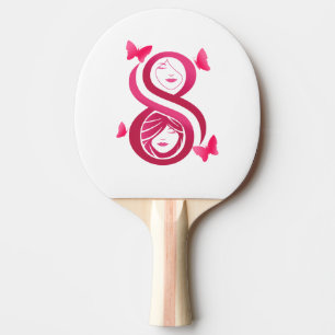 , International Women’s Day Ping Pong Paddle