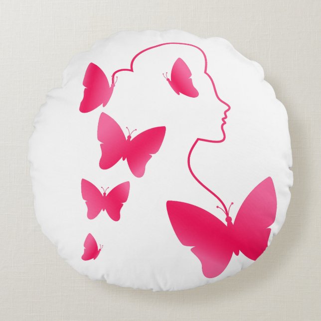 International Women’s Day Round Cushion (Front)