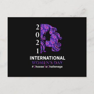 International Women's Day 2021 Choose Challenge Postcard