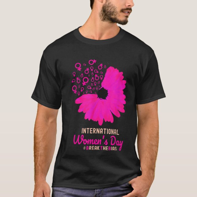 International Womens Day 2022 Break The Bias 8 Mar T-Shirt (Front)
