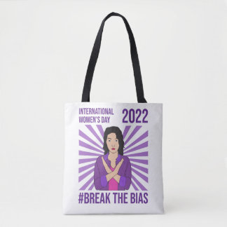 INTERNATIONAL WOMEN'S DAY 2022 #BREAK THE BIAS TOTE BAG