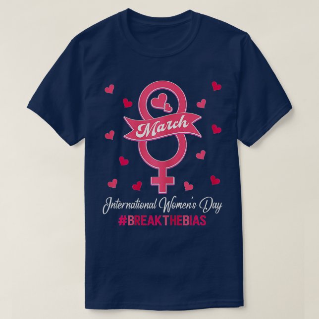 International Womens Day 2022 Gender Equality Brea T-Shirt (Design Front)