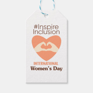International Women's Day 2024 Inspire Inclusion  Gift Tags