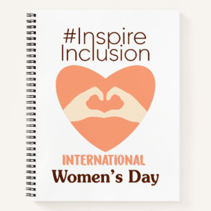 International Women's Day 2024 Inspire Inclusion  Notebook