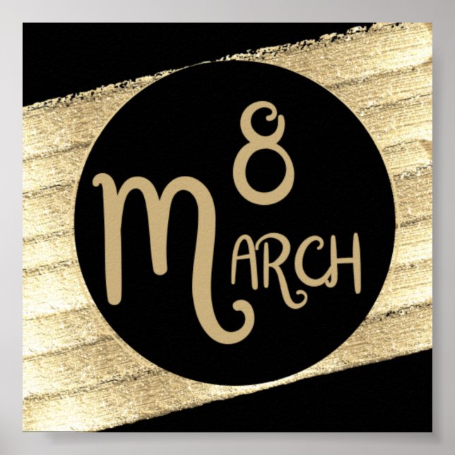 International Women's Day 2025: Celebrate Feminist Poster (Front)