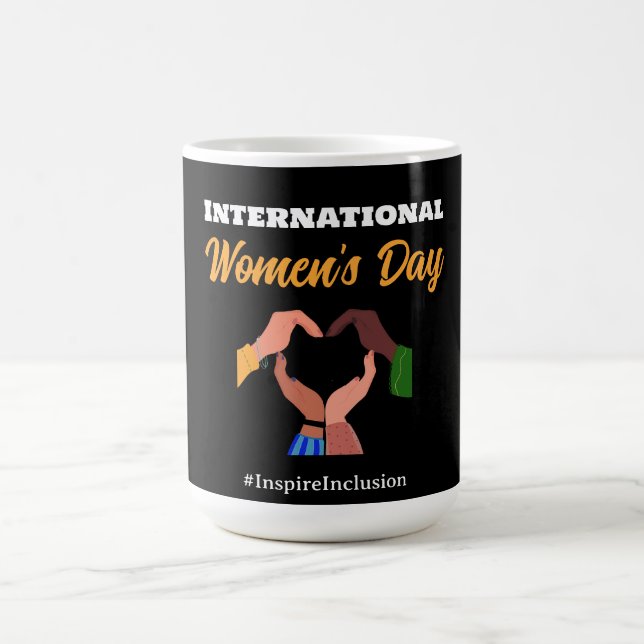  International Women's Day 2025 inclusion feminist Coffee Mug (Center)