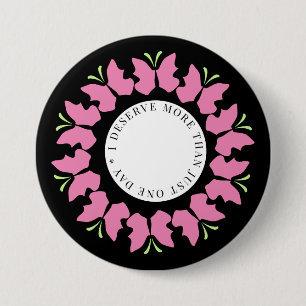 International Women's Day 7.5 Cm Round Badge