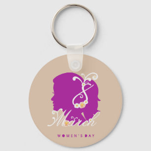 international women's day 8 march 2024 shirt  key ring
