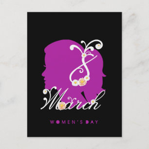international women's day 8 march 2024 shirt  postcard