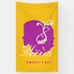 international women's day 8 march 2025 banner