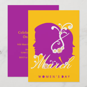 international women's day 8 march 2025 invitation