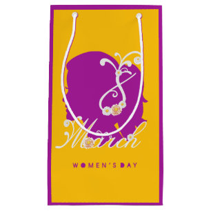 international women's day 8 march 2025 small gift bag