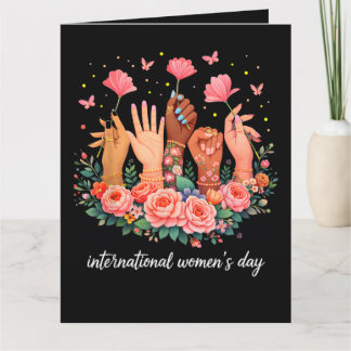 International Women's Day 8 March 2026 Thank You Card