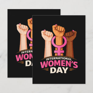 International Women's Day 8 March Card
