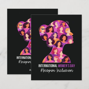 International Women's Day 8 March  Holiday Card